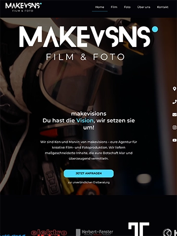 Makevisions.de screenshot
